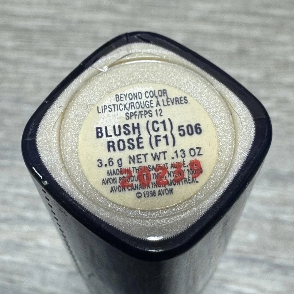 Avon Beyond Color Lipstick Blush Rose SPF 12‎ Triple Benefit 3.6g New Sealed